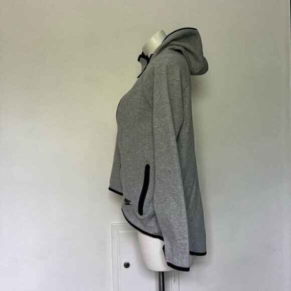 Nike High Low Asymmetrical Zip up Hooded sweatshirt - Picture 4 of 8